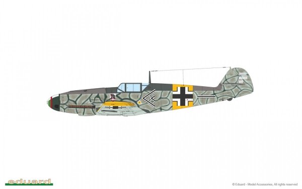 Eduard 70154 Bf 109 F-2 ProfiPACK Edition 1/72