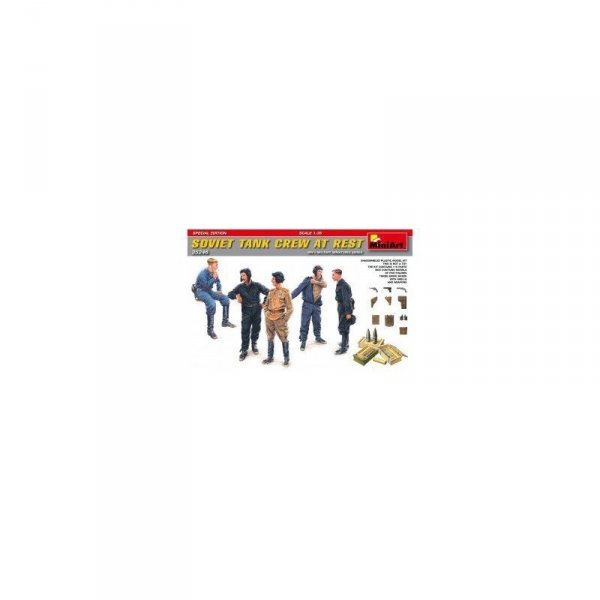 Mini Art 35246 Soviet tank crew at rest Sp.Edition