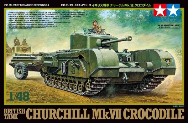 Tamiya 32594 1/48 Brit. Churchill Mk.VII Crocodile
