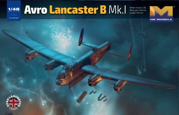 HK Models 01F005 1/48 Avro Lancaster B Mk.I