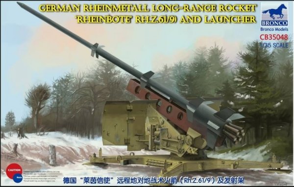 Bronco CB35048 Rheinmetall L-R Rocket Rheinbote