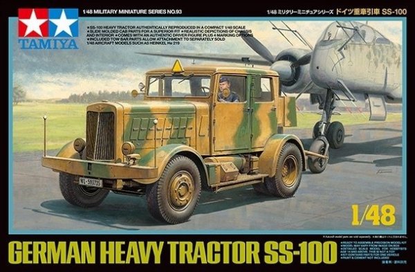Tamiya 32593 German Heavy Tractor SS-100