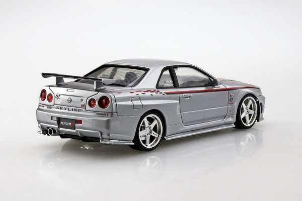 Aoshima 06607 1/24 MC#SP5 NISSAN BNR34 SKYLINE GT-R NISMO S-TUNE '04