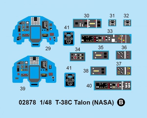 Trumpeter 02878 Us T-38C Talon (Nasa)