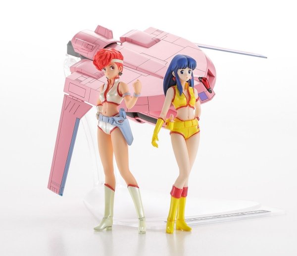 Hasegawa CW24-64524 Dirty Pair Kei &amp; Yuri w/Lovely Angel 1/20