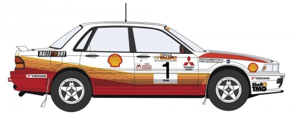 Hasegawa 20588 Mitsubishi Galant VR-4 &quot;1991 Rally Malaysia Winner&quot; 1/24