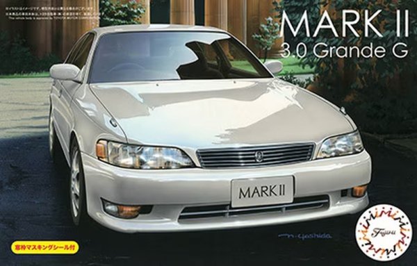 Fujimi 046976 1/24 ID-118 Toyota Mark II 3.0 Grande G w/Window Frame Masking
