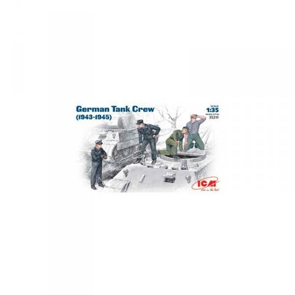 Icm 35211 German Tank Crew     1/35