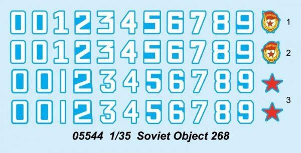 Trumpeter 05544 Soviet object 268
