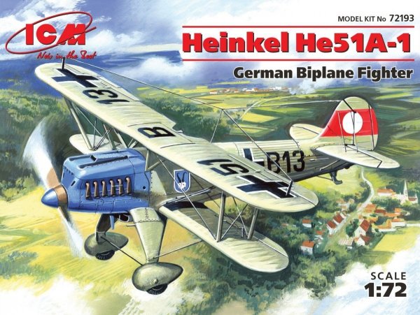 Icm 72193 He-51A1