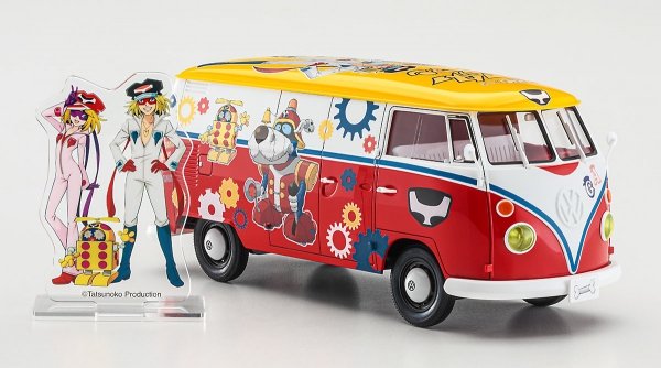 Hasegawa SP613-52413 Volkswagen Type 2 Delivery Van &quot;Yatterman&quot; 1/24