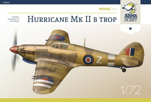 Arma Hobby 70044 Hurricane MkIIb Trop Model Kit 1/72