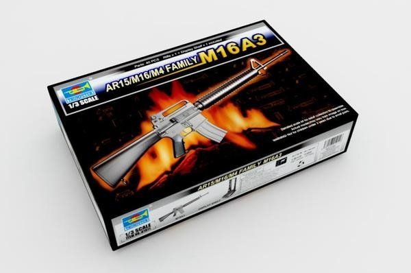 Trumpeter 01911 1/3 AR15/M16/M4 FAMILY M16A3