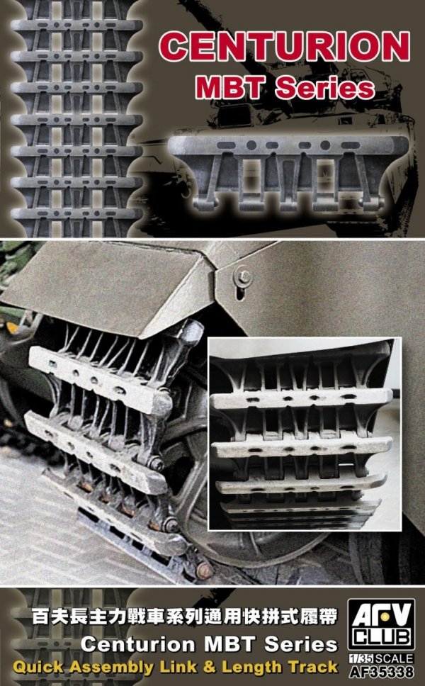 AFV Club AF35338 Centurion MBT Series Quick Assembly Link & Length Track