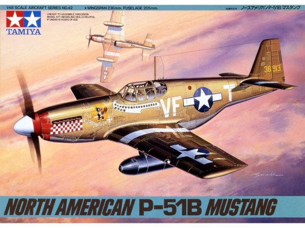 Tamiya 61042 N.American P-51B Mustang