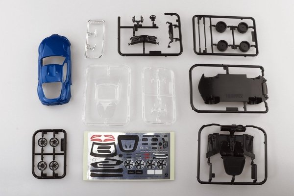 Aoshima 05889 1/32 SNAP KIT#10-E Toyota GR Supra (Deep Blue Metallic)