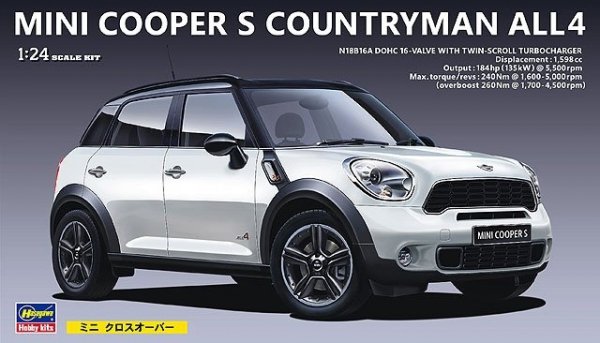 Hasegawa CD21-24121 BMW Mini Cooper S Countryman 1/24