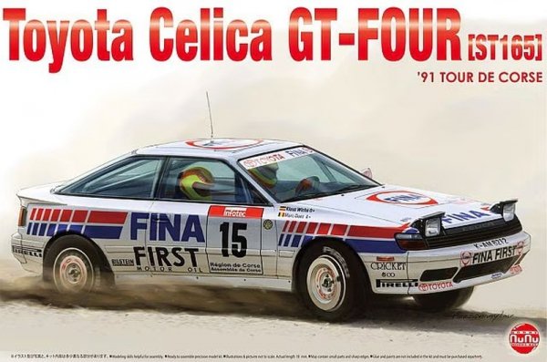 NuNu 24015 Toyota Celica GT-Four ST165 1991 Tour de Corse 1/24