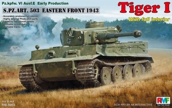 RFM-5003 Tiger I Initial Early W/Full In