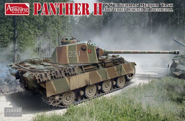 Amusing 35A040 Panther II Rheinmetal turret