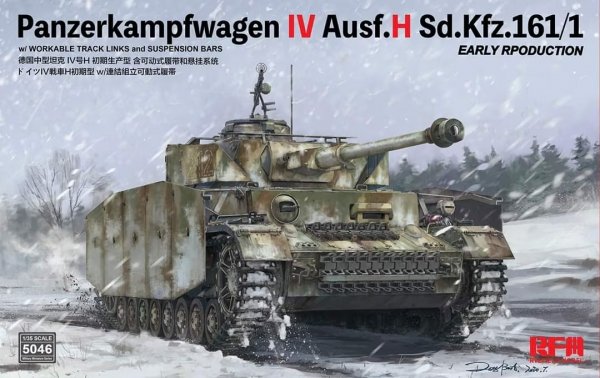 RFM-5046 Panzerkampfwagen IV Ausf.H Sd.Kfz.161/1 Early Production 1/35