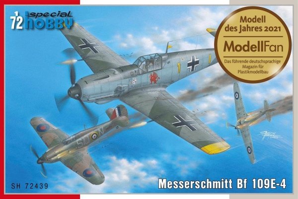 Special Hobby 72439 Messerschmitt Bf 109E-4 1/72