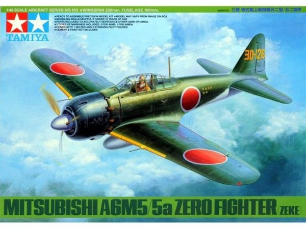 Tamiya 61103 A6M5/5a Zero (Zeke) 1/48