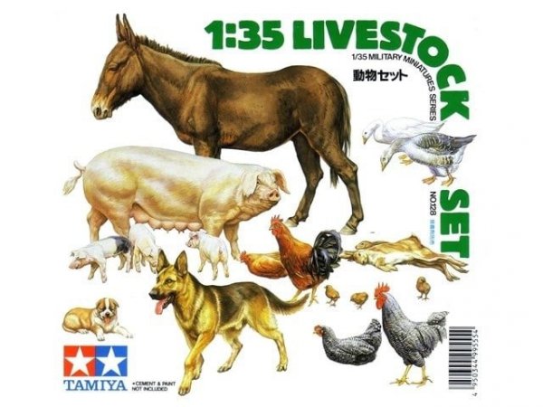 Tamiya 35128 Livestock 1/35