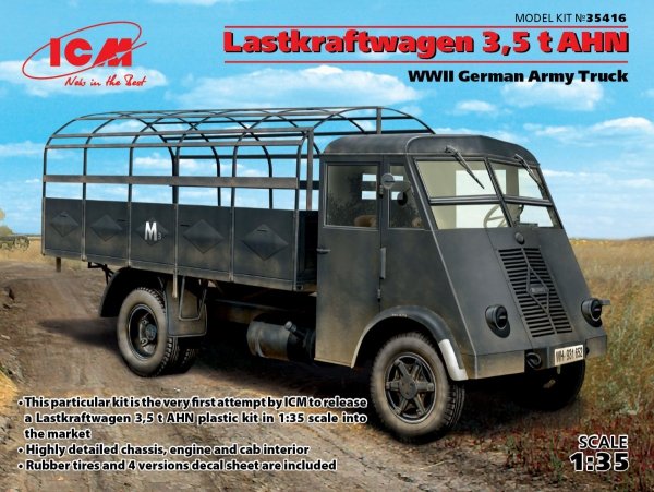 Icm 35416 Lastkraftwagen 3,5 Ahn 1/35