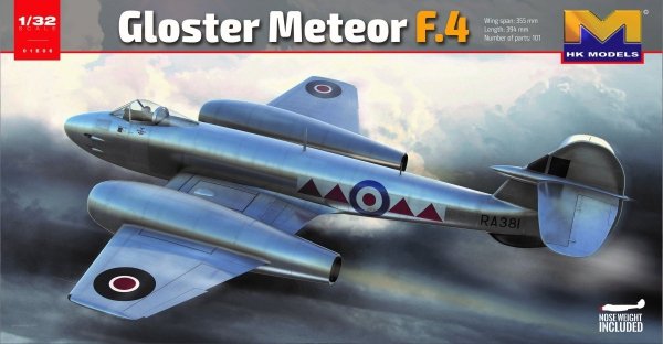 HK Models 01E06 1/32 Gloster Meteor F.4