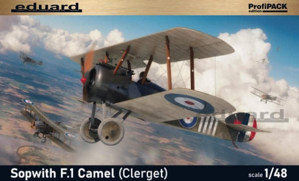 Eduard 82172 Sopwith F.1 Camel Clerget ProfiPack 1/48