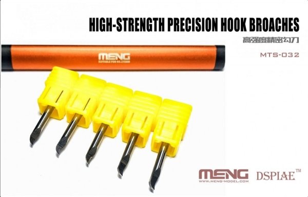 Meng MTS-032 High-strenght Precision Hook Broaches