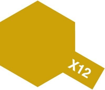 Tamiya 81512 Acrylic Mini X-12 Gold Leaf 10ml