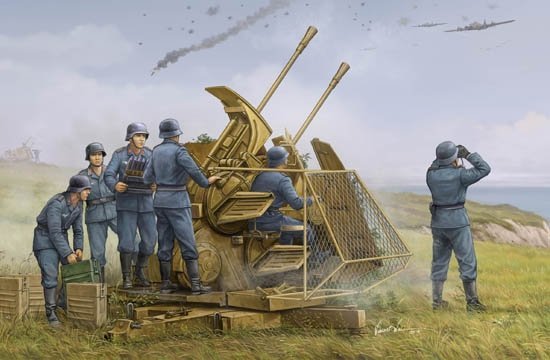 Trumpeter 02347 37Mm Flak 43 Zwill.