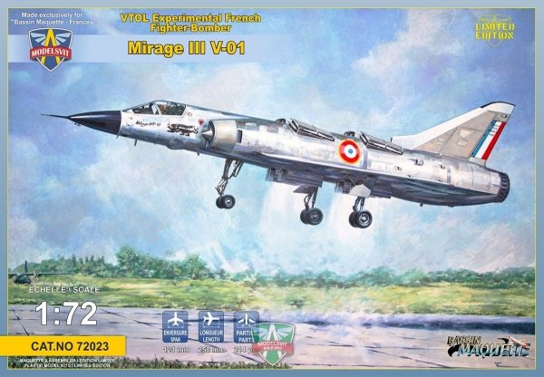 Model Svit 72023 Mirage III V-02