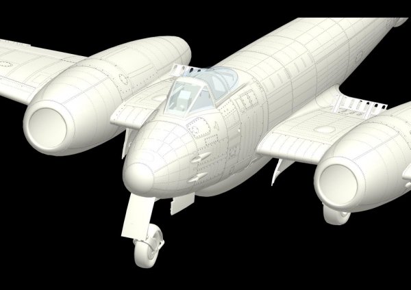 HK Model 01E06 Gloster Meteor F4 1/32 