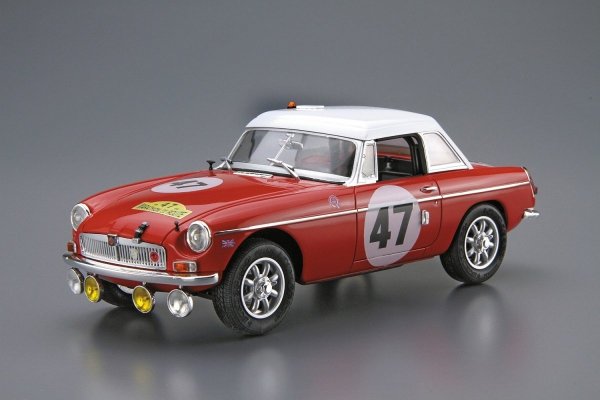 Aoshima 06126 1/24 MC#SP BLMC G/HM4 MG-B Club Rally Ver. &#039;66