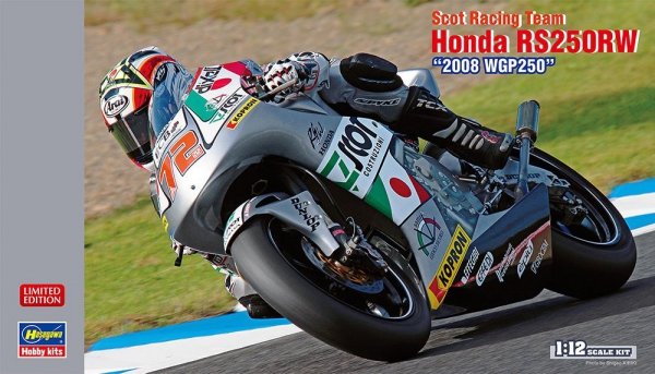 Hasegawa 21748 Honda RS250RW Scot Racing Team 1/12