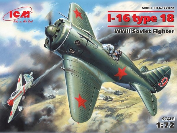ICM 72072 I-16 Typ 18 1/72