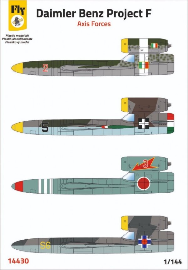 Fly 14430 Daimler Benz Project F - Axis Force