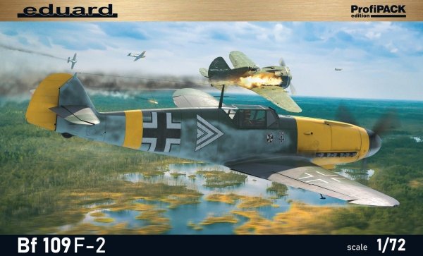 Eduard 70154 Bf 109 F-2 ProfiPACK Edition 1/72