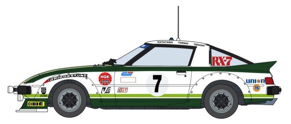 Hasegawa HC46-21146 Mazda Savanna RX-7 (SA22C) &quot;1979 Daytona GTU Class Winner&quot; 1/24