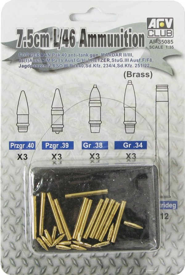 AFV Club AF35085 Panzer IV 7,5 Cm Am. 1/35