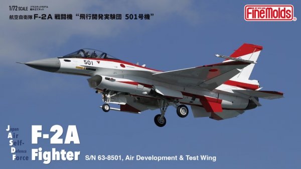 Fine Molds 72948 JASDF Mitsubishi F-2A S/N 63-8501, Air Development &amp; Test Wing 1/72