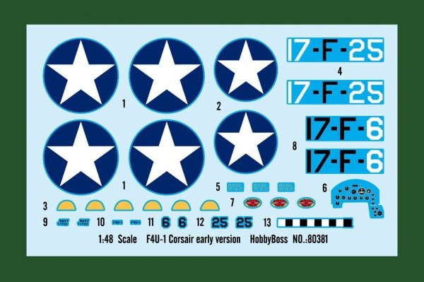 Hobby Boss 80381 F4U-1 Corsair Early Version