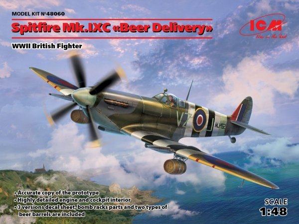 ICM 48060 Spitfire Mk.IXc Beer delivery
