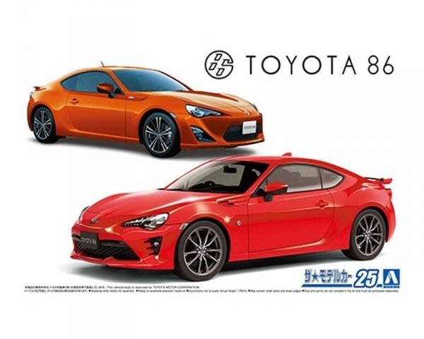 Aoshima 05966 1/24 MC#25 Toyota ZN6 Toyota 86 &#039;16