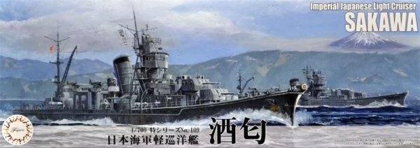Fujimi 433288 1/700 TOKU-109 Imperial Japanese Navy Light Cruiser Sakawa