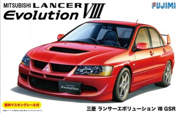 Fujimi 039244 1/24 ID-180 Mitsubishi Lancer Evo VIII