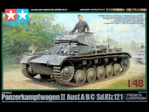 Tamiya 32570 1/48 Panzer II A/B/C (French)